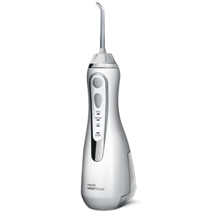 The Cordless Advanced Water Flosser for cleaning and flossing dental braces and orthodontic appliances