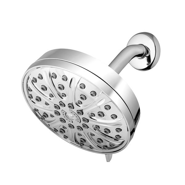 Chrome Rain Shower with PowerPulse Therapeutic Massage (XMT-633E)