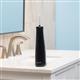 Black Cordless Plus 5000 handheld water flosser on a bathroom sink.