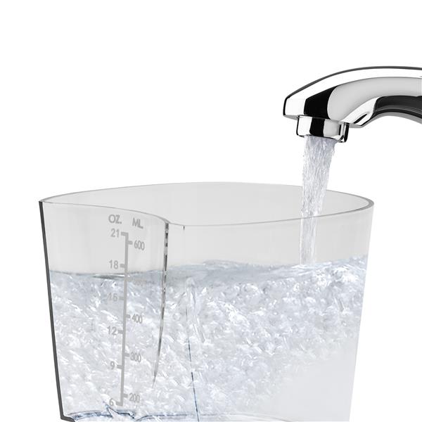 Filling Water Reservoir - WP-670 White Aquarius Professional Series Water Flosser