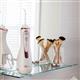 White & Rose Gold Cordless Advanced Water Flosser WP-569 In Bathroom