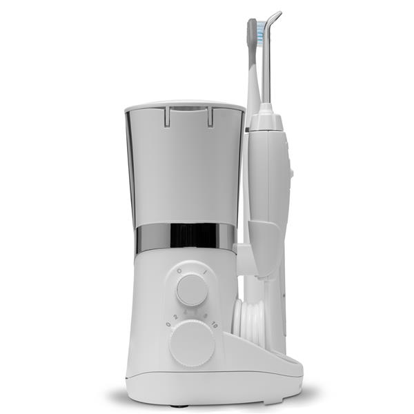 Sideview - White Complete Care 5.0, Toothbrush, & Tip