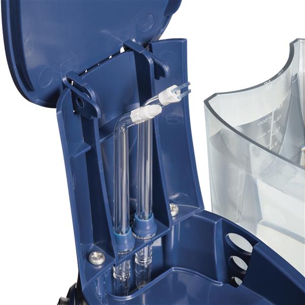 On Board Tip Storage - WP-673 Blue Aquarius Professional Series Water Flosser