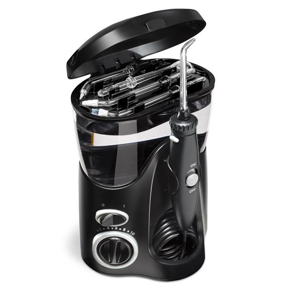 On Board Tip Storage - WP-112 Black Ultra Water Flosser