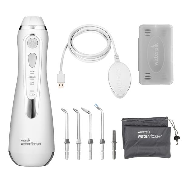 Water Flosser & Tip Accessories - WP-580 White Cordless Advanced 2.0 Water Flosser