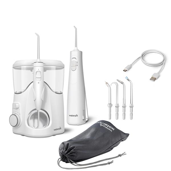 Waterpik WF-150/WF-21 Ultra Plus and Cordless Enhance Water Flosser Combo
