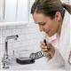 Using WF-04 Black Sidekick Water Flosser