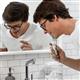 Using WP-100 White Ultra Water Flosser