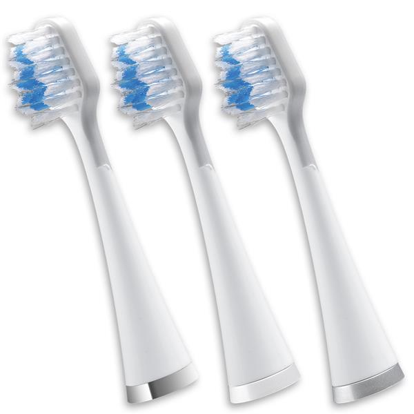 Waterpik STRB-3EW Triple Sonic Brush Heads - White