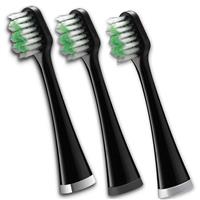 Waterpik STRB-3WB Triple Sonic Brush Heads- Black