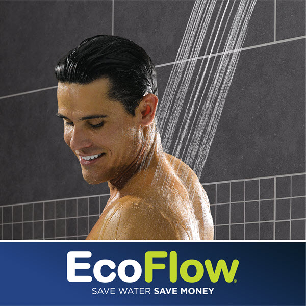 EcoFlow™ Low Flow Shower Head Technology