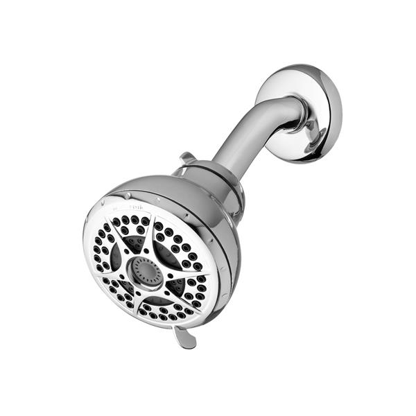 Chrome 7 Mode Powerspray Power Shower Head Nsr 723