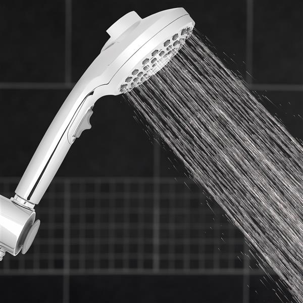 VOD-763M Hand Held Shower Head Spraying Water
