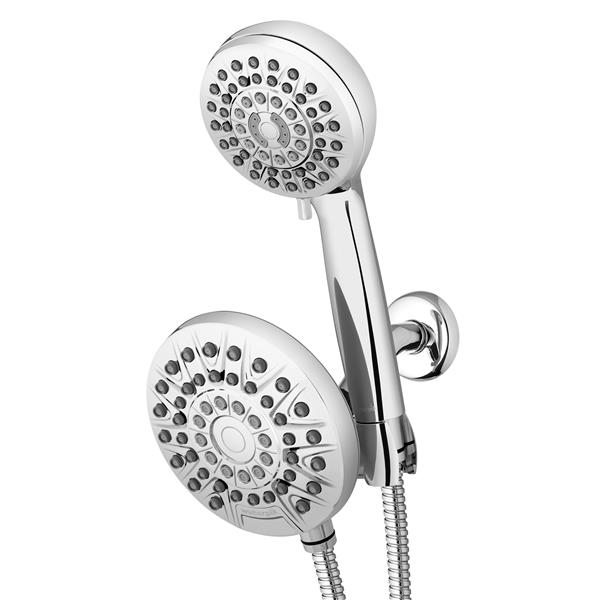 XPA-133E-763ME Chrome Dual Shower Head