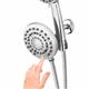 Finger Pushing XPA-133E-763ME Shower Head Mode Change Button