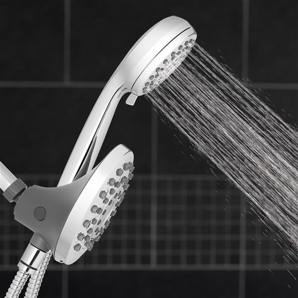 XPA-133E-763ME Dual Shower Head Spraying Water