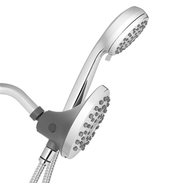 Side View of XPA-133E-763ME Dual Shower Head