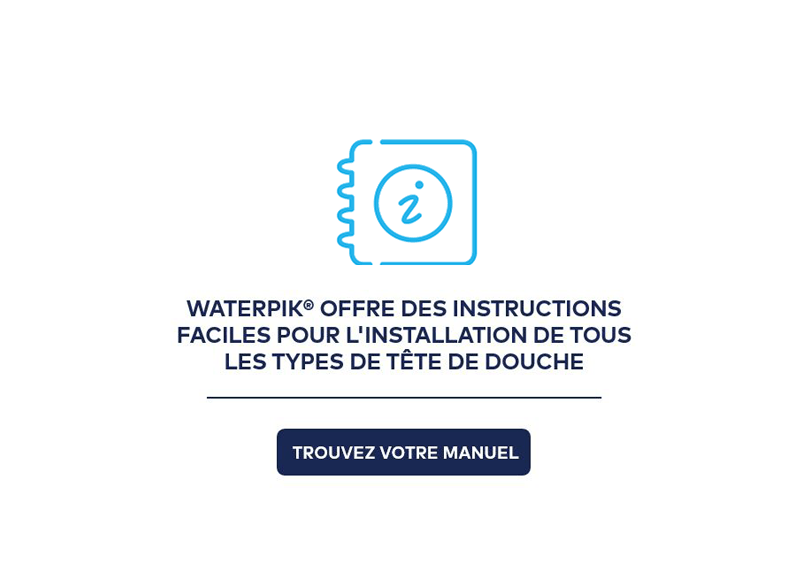 Manuels d’instruction des pommeau de douche