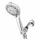 Pomme de douche QCM-763ME pour nettoyage à main, chrome