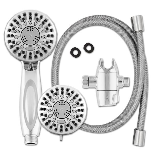 TRS-523-553 Dual - Hand Held Shower Head and Hose