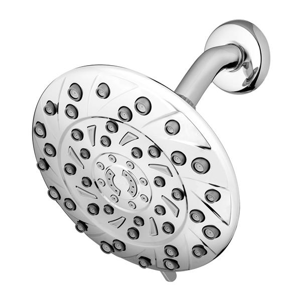 Pomme de douche à effet de pluie XEM-633, chrome 