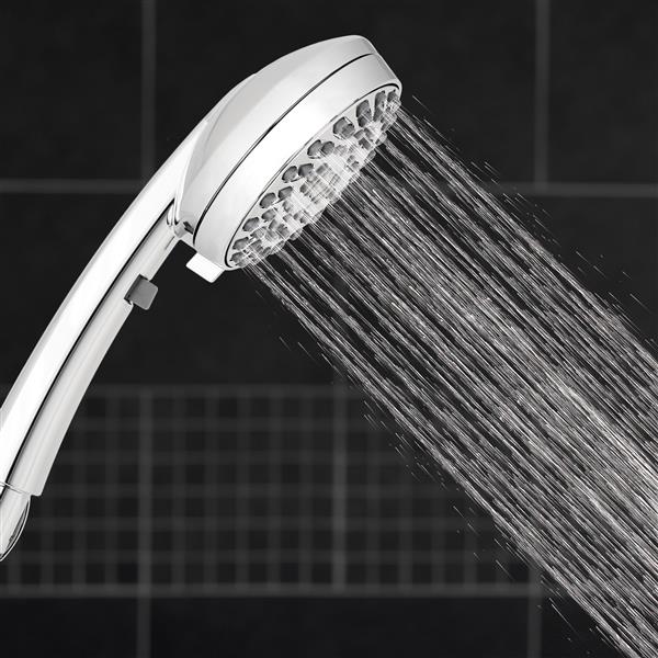 Pommeau De Douche à Main Longue 2m - 8 Modes - Haute Pression - Pour Maison, Animaux, Sport