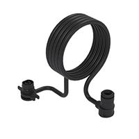 Ensemble tuyau de remplacement noir pour Waterpik™ Sonic-Fusion™ (modèles SF-01/SF-02/SF-03/SF-04)