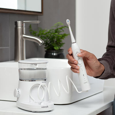 Waterpik Sonic-Fusion Brosse à Dents à Hydropulsion