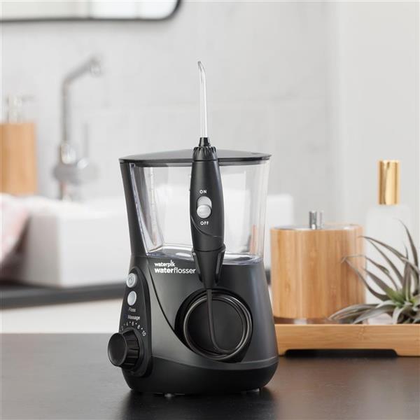 Black Aquarius Water Flosser WP-662 In Bathroom