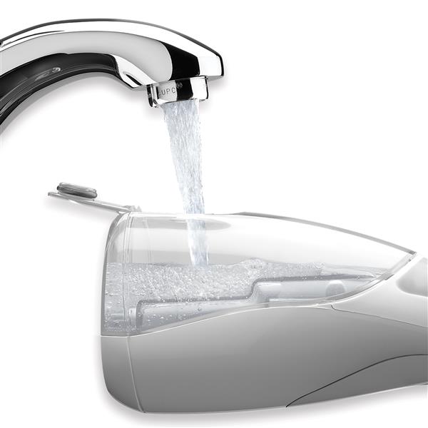 Remplir le réservoir d’eau - Hydropulseur Plus sans fil WP-450 blanc