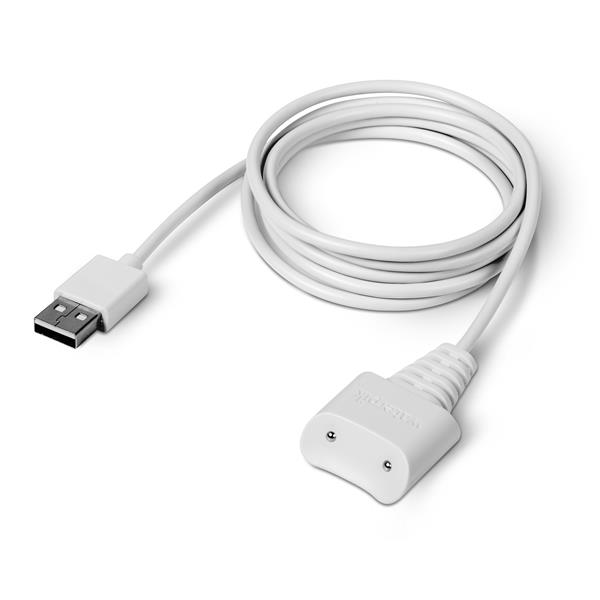 Câble de recharge USB-A magnétique  blanc pour l