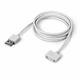 Câble de charge magnétique USB-A blanc pour hydropulseurs ION WF-11/WF-12