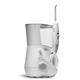 Sideview - WP-660 White Aquarius Water Flosser, Handle, & Tip