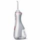 Sideview - WP-569 White & Rose Gold Cordless Advanced Water Flosser, Handle, & Tip